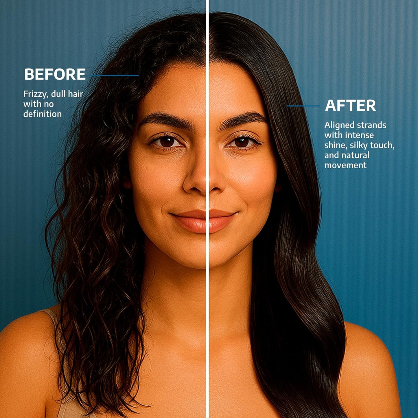 Organic Keratina Para Alisar el Pelo, Frizz Control Hair Care Products, Keratina Orgánica para Alisar el Pelo, Brazilian Keratin Treatment, Vegan Keratin Hair Treatment (3.4 Fl Oz)